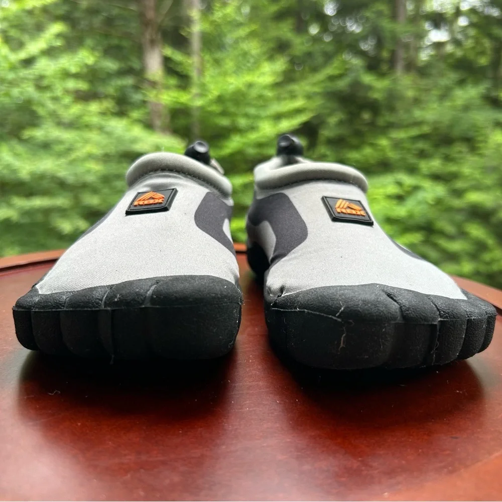 RBX Kids Water Shoes | Size 11/12 | Gray & Black | Pool, Creek & Beach Fun